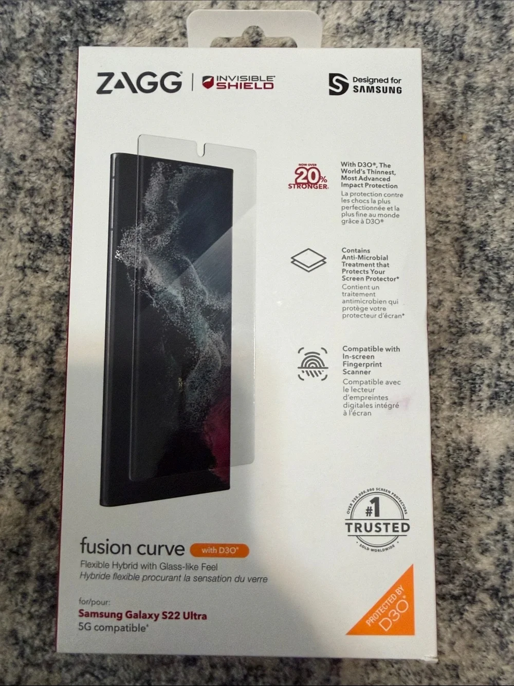 Glass Screen Protector for Samsung Galaxy S22 Ultra